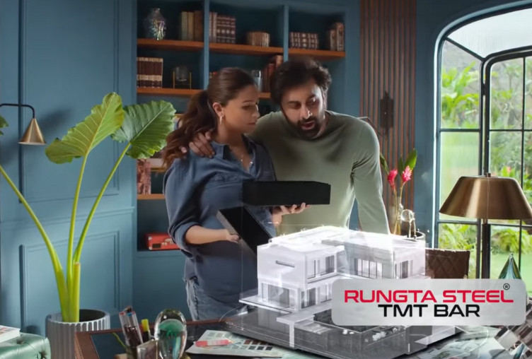 The house that Ranbir & Alia built using Rungta Steel TMT bars